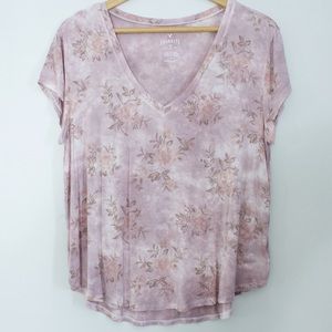 American Eagle | Soft Tee Pink short sleeve Top L